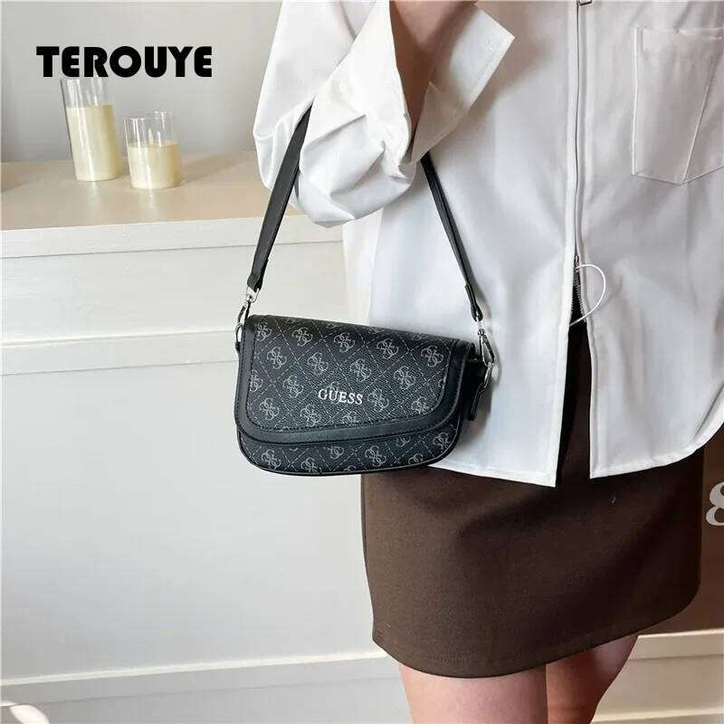 Premium Vintage Style Crossbody Bag - High-End Women's Handbag With Parisian Chic & Timeless Leather Craftsmanship TEROUYE