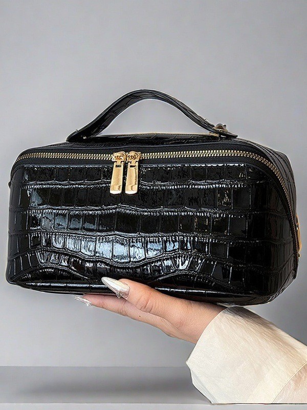 New Design Bags Cross-border High-end Niche Large Capacity Convenient Travel Toiletry Bag Cosmetics Storage Bag Free shipping