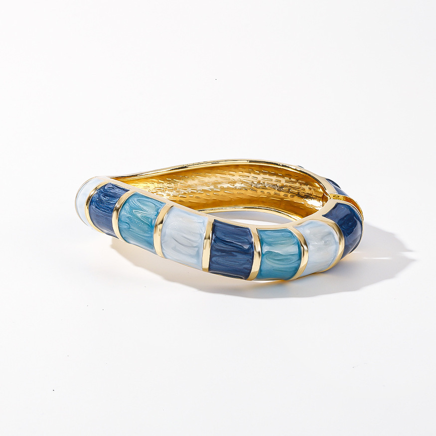 Cross-Border Hot-Selling Women's Personality European and American Fashion Multi-Color Oil Drop Series Exotic Style Bracelet