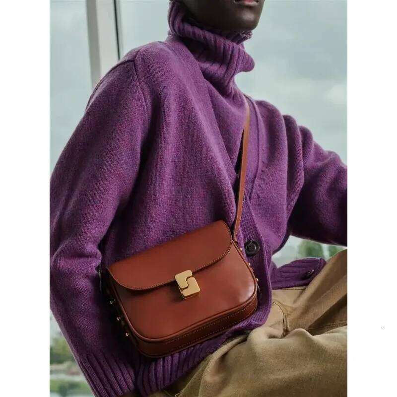 Casual French Niche Luxury Design Women S Small Square Bag High Grade Texture Single Shoulder Crossbody Bag JINXIANGGUO TOTE