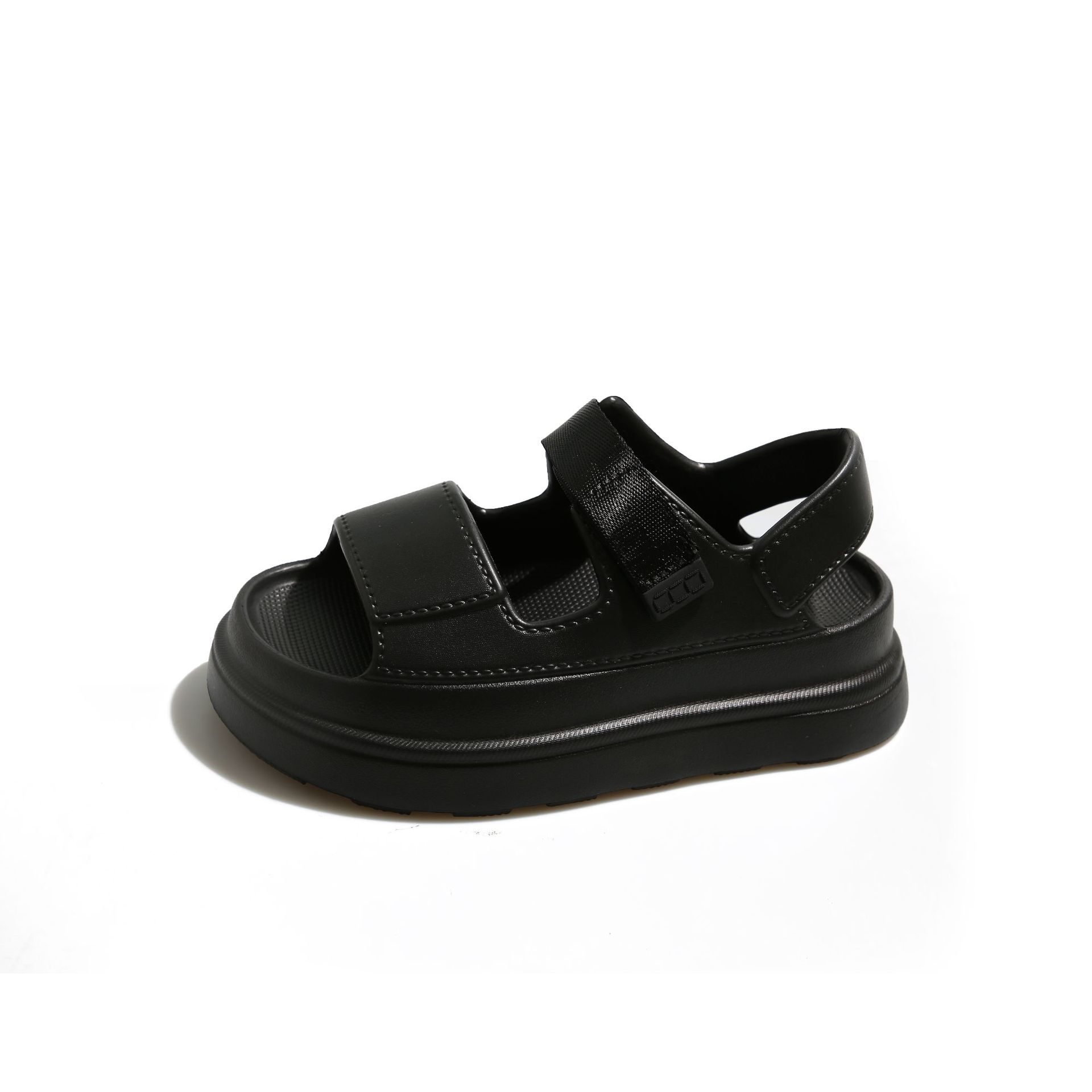 Free shipping Limited edition Sandals Thick soled women height increasing trend Velcro unique