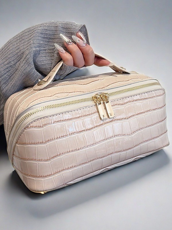 New Design Bags Cross-border High-end Niche Large Capacity Convenient Travel Toiletry Bag Cosmetics Storage Bag Free shipping