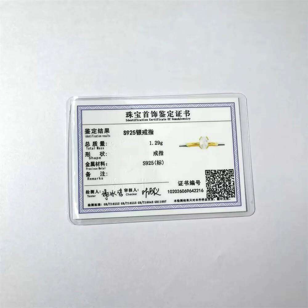 Aide 925 Sterling Silver Gold Square Zircon Crystal Rings For Women Luxury Oval Round Rhinestone Wedding Engagement Slim Ring