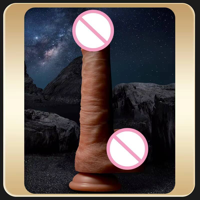 Realistic Vibrating Retractable Heated Dildo Adult Sex Toys Female Massage Thrusting Silicone Huge Realistic Dildo for Women
