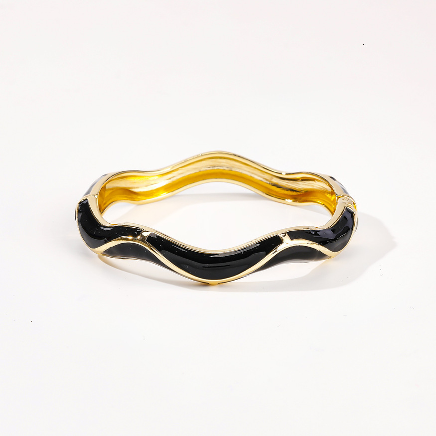 Oval Brushed Open Adjustable Fashion Minimalist Style Elegant Bracelet Light Luxury Retro Personality Jewelry Flowing Sand