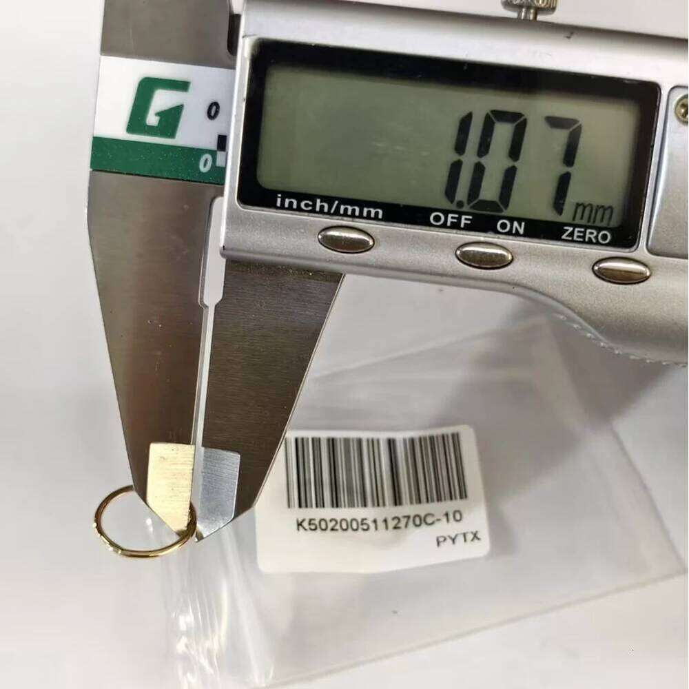 Aide 6/8/10mm Single 1 Piece 14K Yellow for Women Never Fade Smooth Hoop Earring Exquisite Solid Gold Jewelry