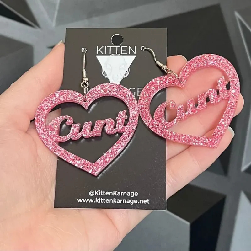 Custom Name Acrylic Earrings Personalized Gift For Women Dangle Drop Earrings With Your Name Choice Pastel Color Jewelry 251230