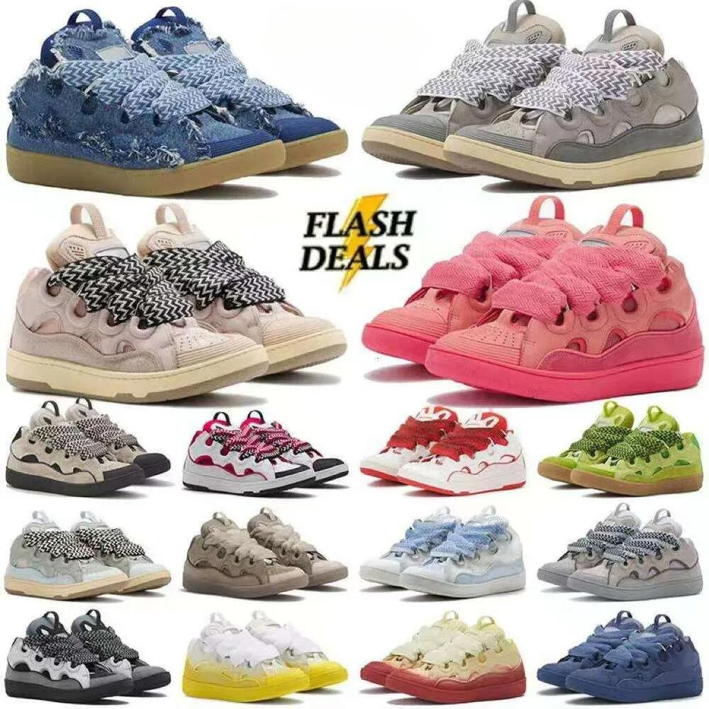 men Top Casual Designer Shoes Womens Sneakers Nappa Calfskin mens Extraordinary Graffiti Leopard trainers Double woven laces up shoes 61