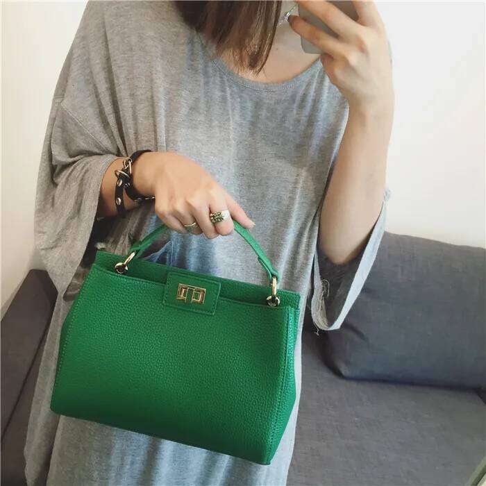 Women Office Tote Large Capacity Bucket Bussiness Top Handle Bag Handbag Grey Black Green Purple JINXIANGGUO TOTE