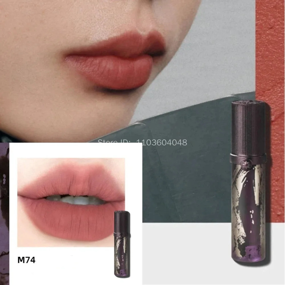 Girlcult Matte Lipstick Nude Sexy Red Brown Velvet Lip Gloss Waterproof Non-Stick Cup Long Lasting Lip Glaze Women Makeup 251230