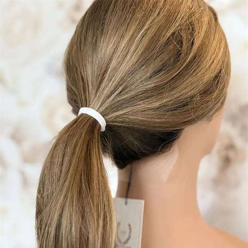 13x4 Good Quality Body Wave Synthetic Wigs Ombre Caramel Brown HD Lace Frontal High Density Women's Wig Small/Large Size Cap