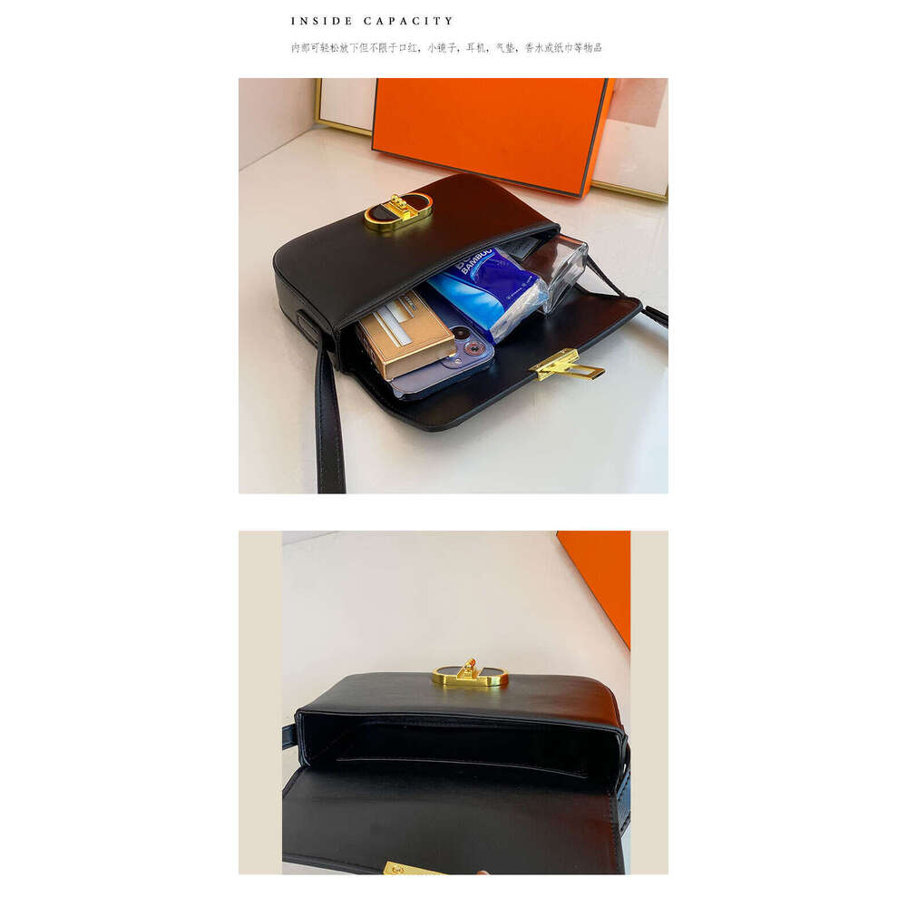 New Simple Fashion Korean Style Women's Textured Retro Tofu Cross-border Crossbody Bag Factory