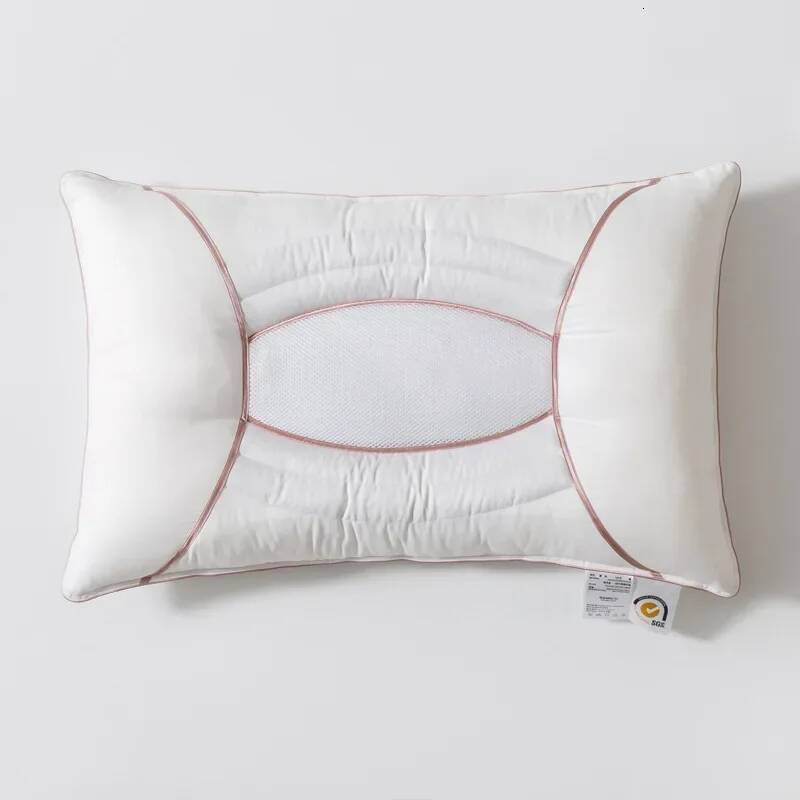 Bestseller 1-piece Hotel Style Feather Cotton Three-dimensional Neck Pillow, Suitable for Sleeping Bedrooms and Hotels ddmytues