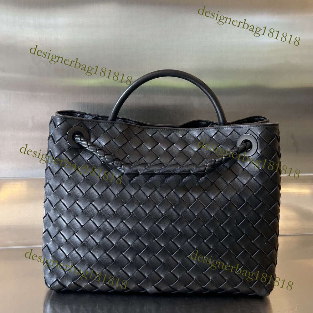 toteBag Shoulder ROSE NOIRE Niche Design New European and American BV Woven Tote Large Capacity Handheld Shoulder Crossbody Bag for Women