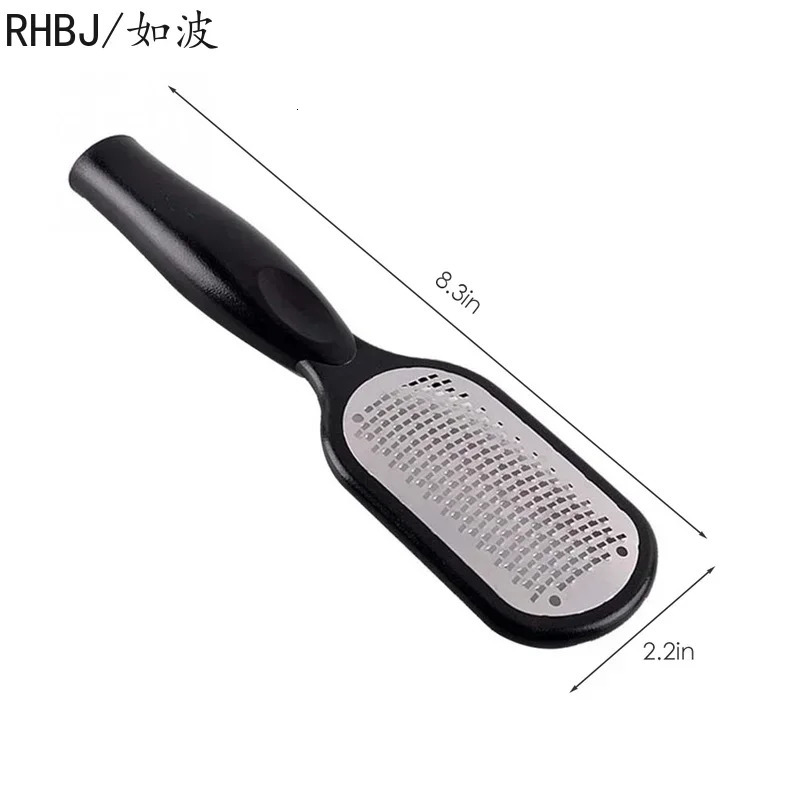 RHBJ 1Pcs Foot Scrubber File Rasp Spa Dead Skin Callus Remover Stainless Steel Grater Care Pedicure Tool Restore Feet Product 251231