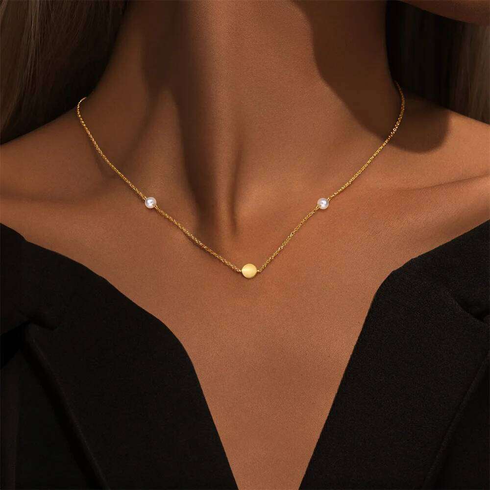 Aide 925 Sterling Silver Necklace with Irregular Real Natural Baroque Pearl for Women Y Shape Chokers Necklaces Jewelry