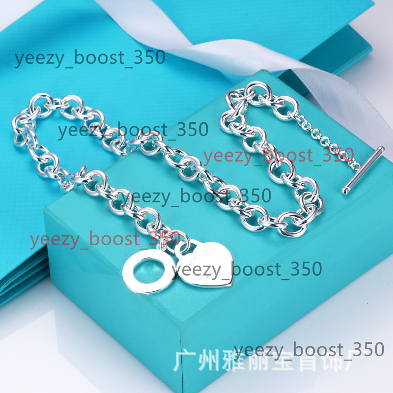 designer strands luxury jewelry for men women gold silver woman t brand ot buckle heart pendant couple necklace cnc steel stamp tiffamy and co tiffanyx tiffanies U9HE