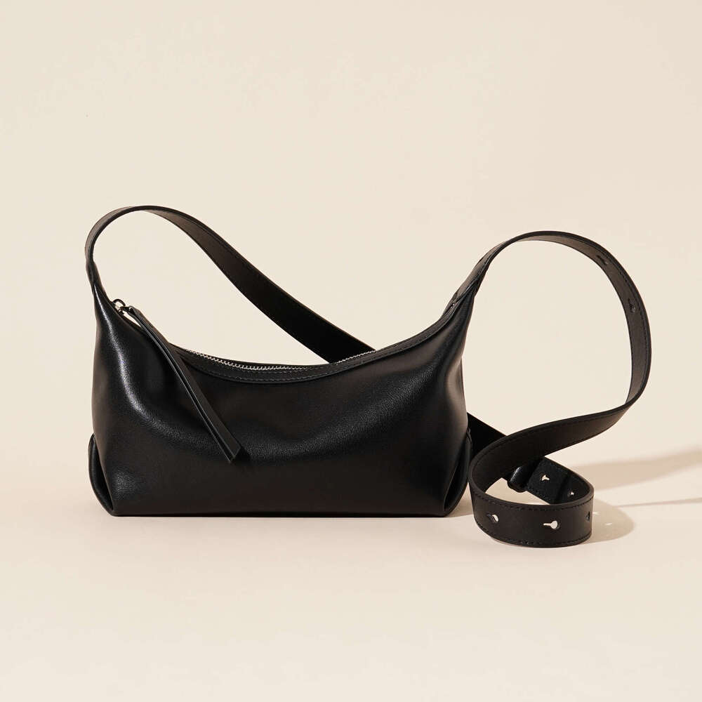 toteBag Shoulder ROSE NOIRE New Style Cowhide Dumpling Niche Design Fashion Versatile Underarm High-end Genuine Leather Shoulder Crossbody Bag