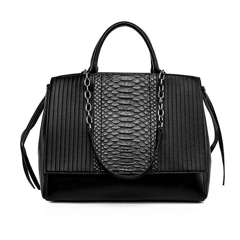 Tote Crocodile Pattern Fashion Texture for Women Cross-border New Large Capacity Women's Bag High-end Feel Shoulder Handbag