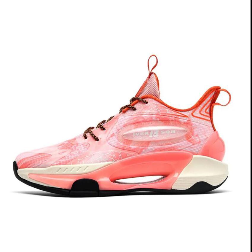 Iverson 2026 Breathable Anti Odor Basketball Shoes, Summer Slip-Proof Sneakers with Shock Absorption