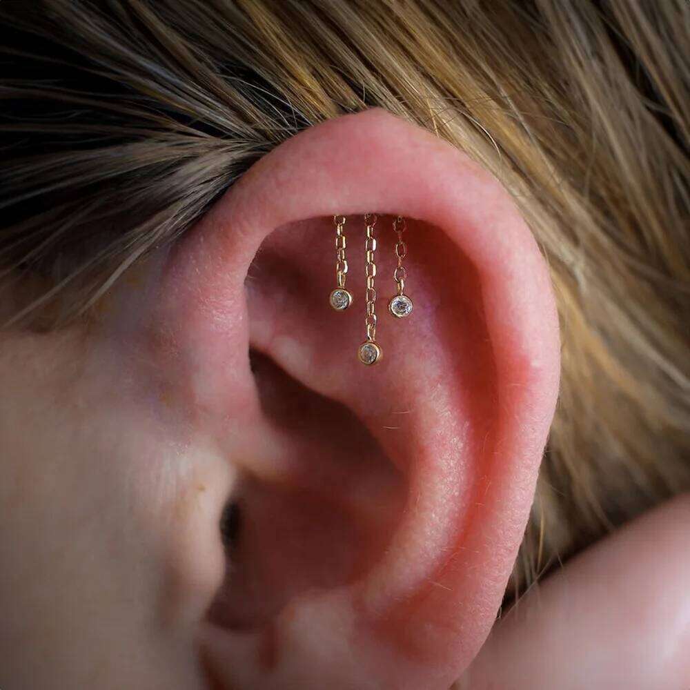 Aide Thick Bottom Flat Head Puncture 925 Sterling Silver For Women Kite Shaped Zircon Earring Pendientes Fine Jewelry