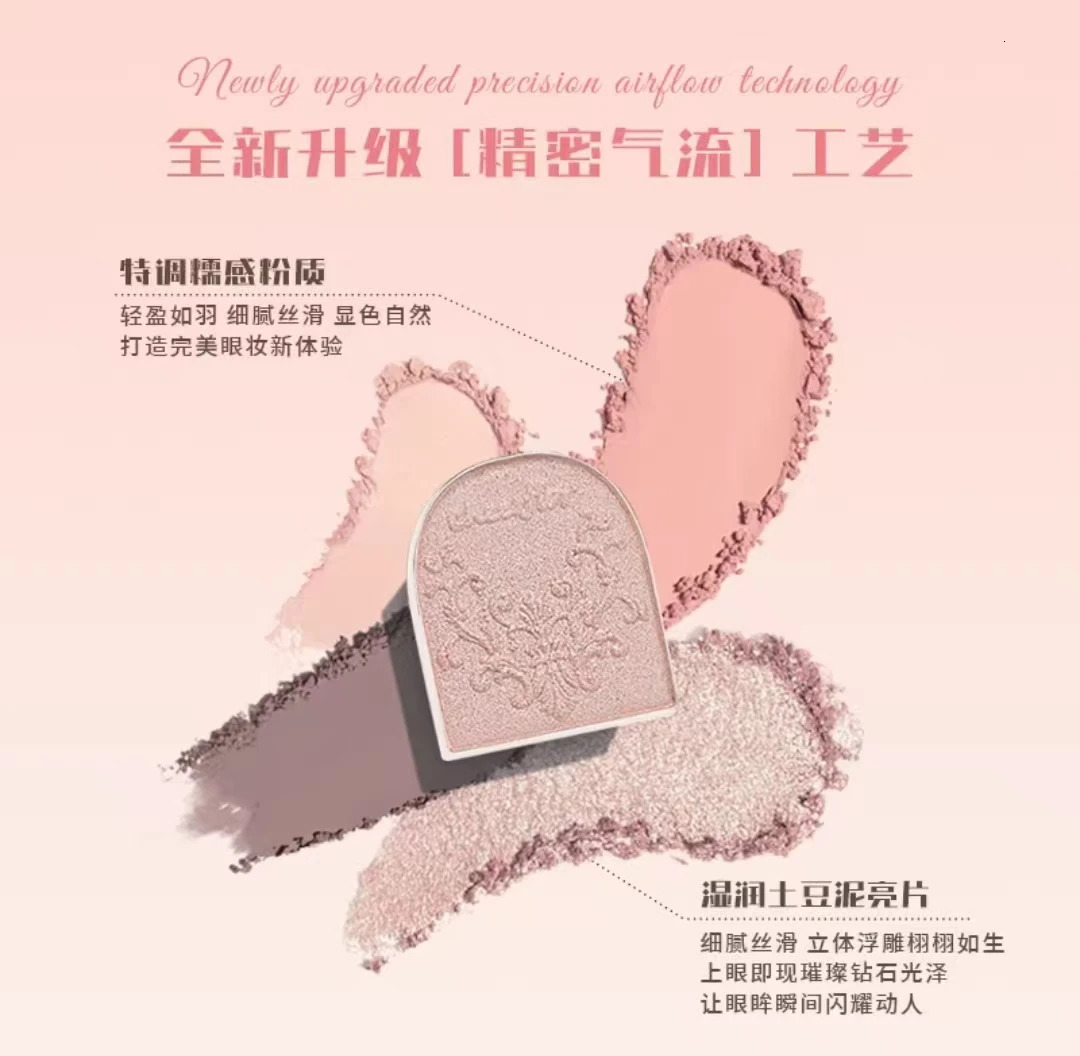 Cheerflor 10 Colors Eyeshadow Palette Powder Matte Shimmer Glitter Natural Nude Tone Fine Flash Longlasting Eye Brighten Makeup 251231