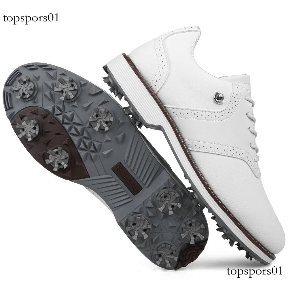 New Spikes Shoes Men Size 7-14 Golf Sneakers Walking Footwears for Golfers