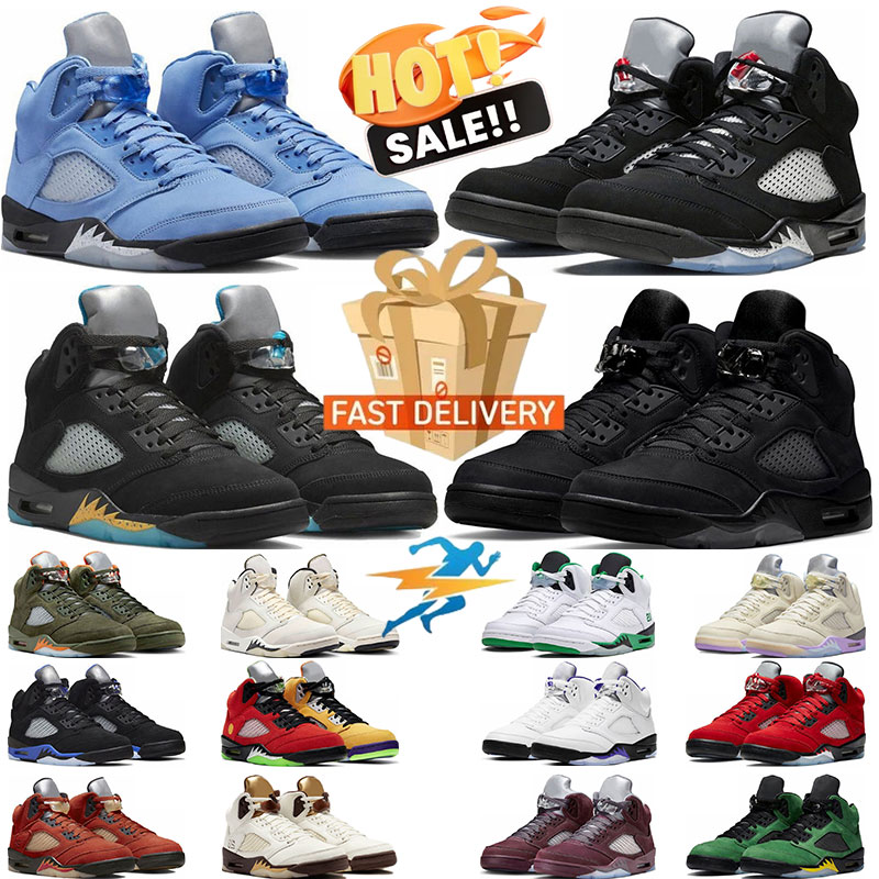 Free Shipping designer Basketball Shoes 5 For Men Women 5s Casual Shoes Aqua Black White Pink Cool Grey Olive Mens Breathable outdoor Sports Trainers Sneakers