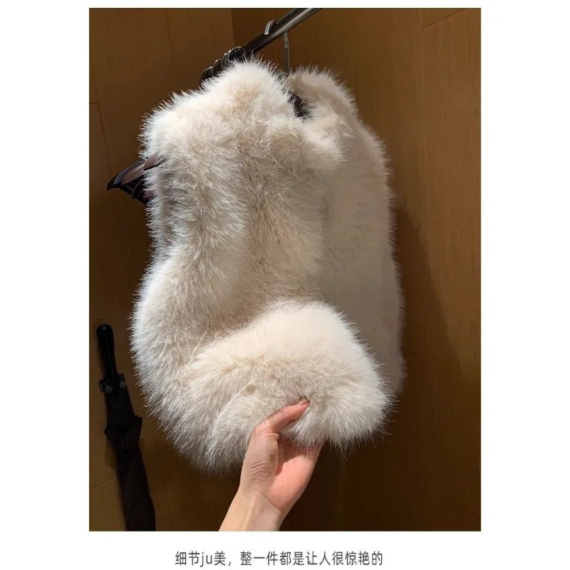 Cashmere Ecofriendly Fur Vest for Women Short Autumn Winter Coat 251216