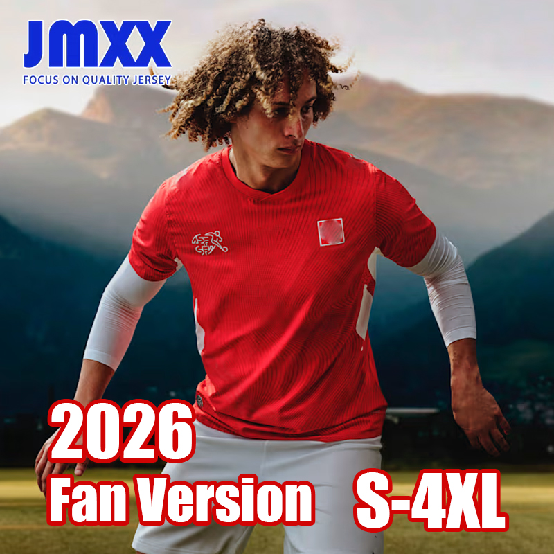 XXXL 4XL JMXX 26 27 Switzerland Soccer Jerseys Home Away Special Mens Uniforms Jersey Man Football Man Shirt 2026 2027 Fan Version