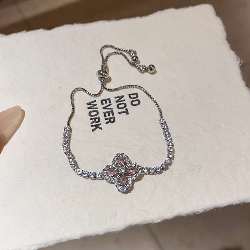 Flower Pendant Necklace Women's Necklace Luxury Gemstone Necklace