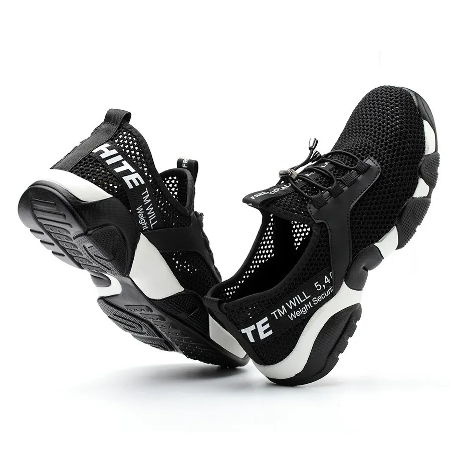 Safety Shoes Work Sneakers Men Construction Steel Toe Work Shoes Safety Boots Men Shoes Anti-puncture Working Summer 251226
