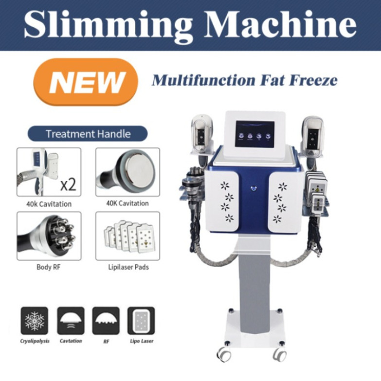 Fda Approved Cryolipolysis Body Slimming Fat Freezed Machine Cool Shaping Vacuum Liposuction Ultrasonic Cavitation Rf Lipo Laser Equipment36