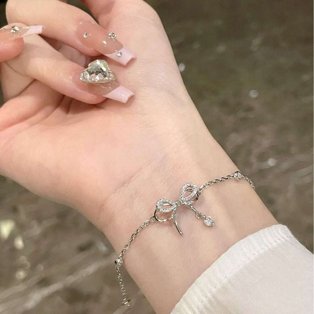 Summer New S925 Sterling Silver Butterfly Dream Bracelet for Women High-End Niche Versatile Fashion Commuting Jewelry