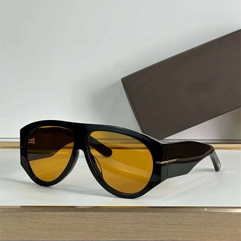 New Oversized Pilot Women Fashion Luxury Big Frame One Piece Gradient Sunglasses Retro Classic Thick Shades X260104