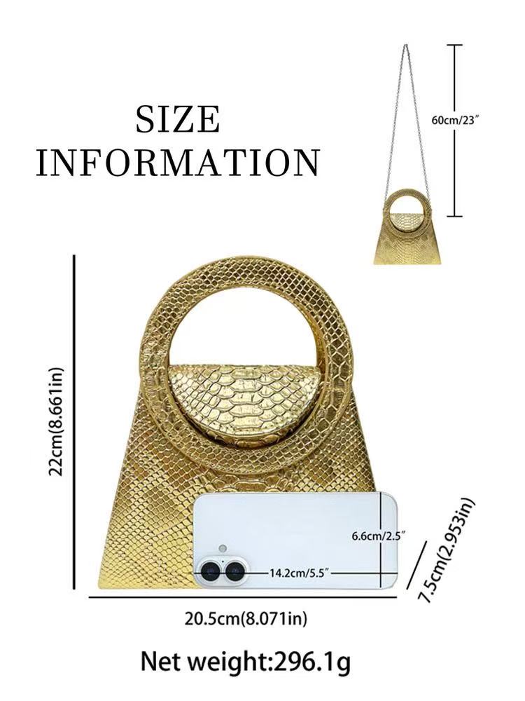 2025 New High-End Women'S Handbag Fashionable Shoulder Crossbody Bag Socialite Dinner Bag