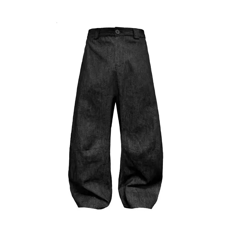 High Waist Womens Jeans Harajuku Vintage BF Style Streetwear All-match Loose Fashion Femme Wide Leg Denim Trousers 251225