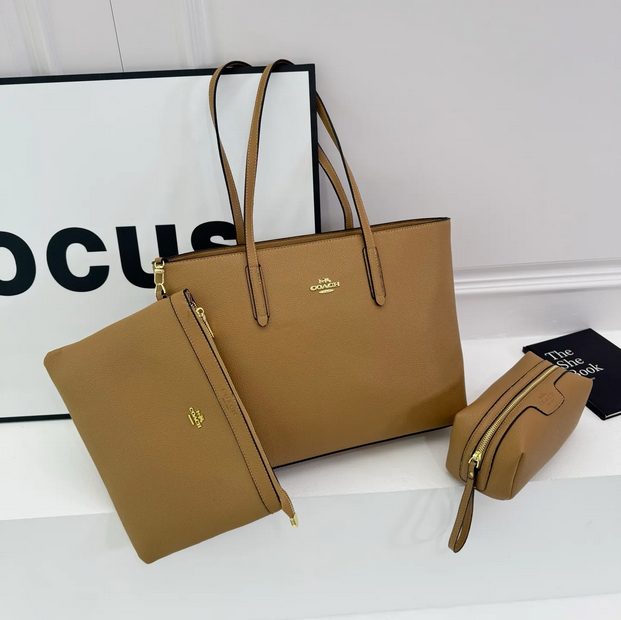 3pcs/set Tote Bag Luxury Handbags Designer Bag Totes Women's Cross Body Canvas Large Capacity Classic Shopping Bag Fashion Wallet Leather Messenger Shoulder bag a4