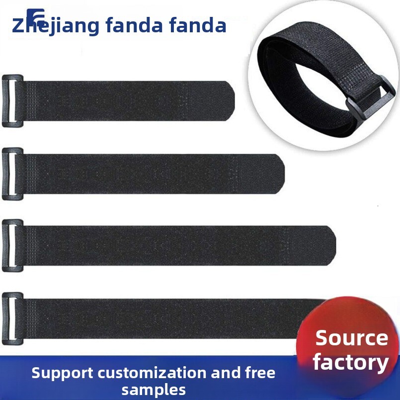 Nylon Magic Tape Tie Drone Battery Anti-Slip Special Webbing Bundle Reverse Buckle Strap