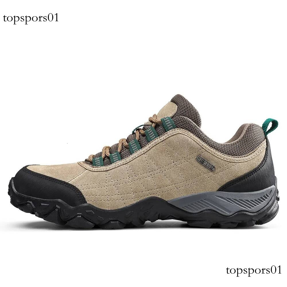 HUMTTO Hiking Mens Luxury Designer Winter Climbing Trekking Sneakers for Men Leather Outdoor Sports Work Man Shoes 110282A