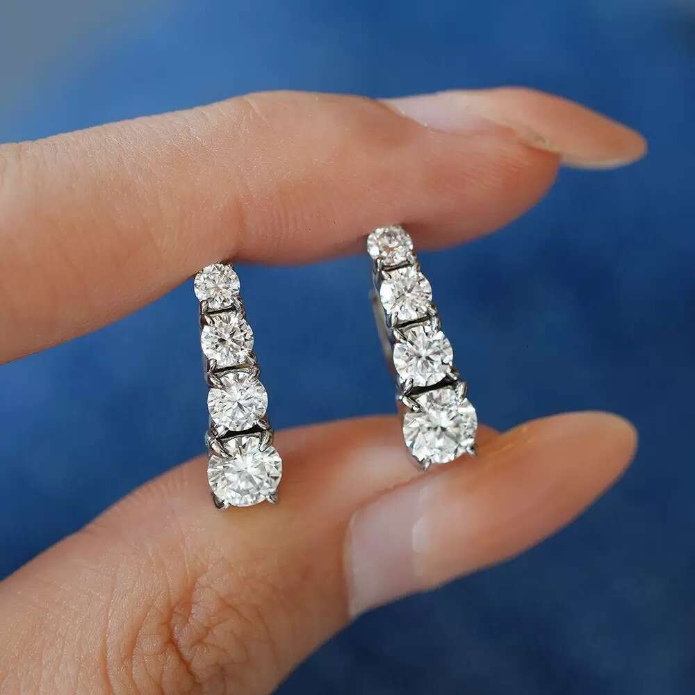 Women's Zircon Cool Style Earrings 2026 New Unique Niche Design High-End Personality Pendant Jewelry