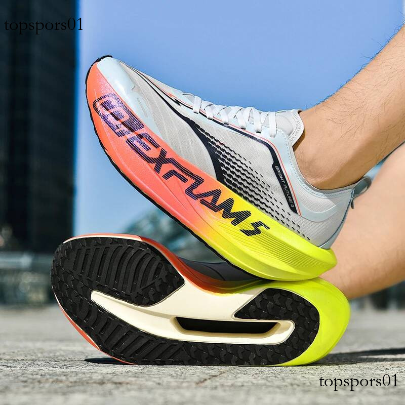 Marathon Sports Running Shoes Breathable Lightweight Comfortable Athletic Nonskid Leisure Outdoor Sneakers for Men