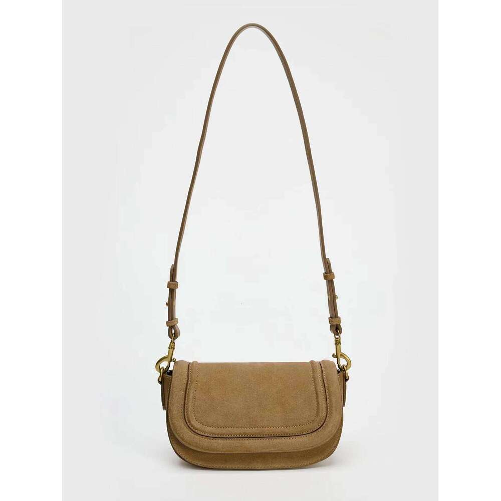 New Fashionable Casual Retro Solid Color Large Capacity Adjustable Shoulder Strap Multi-Functional Crossbody Bag, Suitable For P