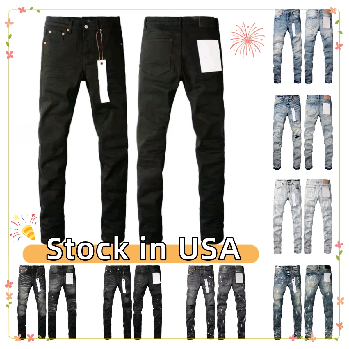 jeans Designer Jean For Mens jeans letters Designer Pants Denim Trousers Mens brands jeans High Quality Straight Retro Ripped Biker Jean