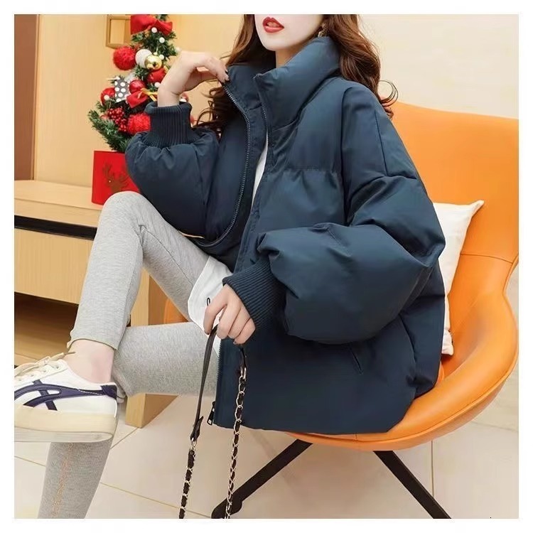 Winter Glossy Down Parka women's Waterproof Coat Embroidery jacket large size Loose Winter Warm Thick Parka Women Jacket 210819