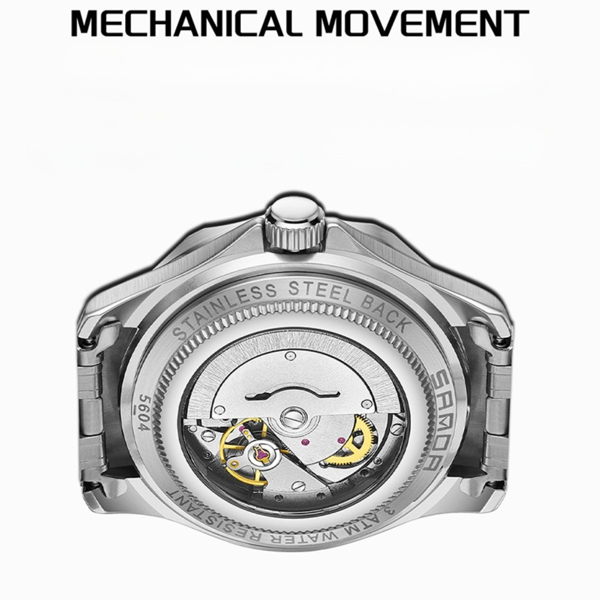 2026 New Mechanical Watch Waterproof Watch Calendar Luminous Rotatable Bezel Men Women Diving Mechanical Watch Original Watch Design Watch Factory Dir