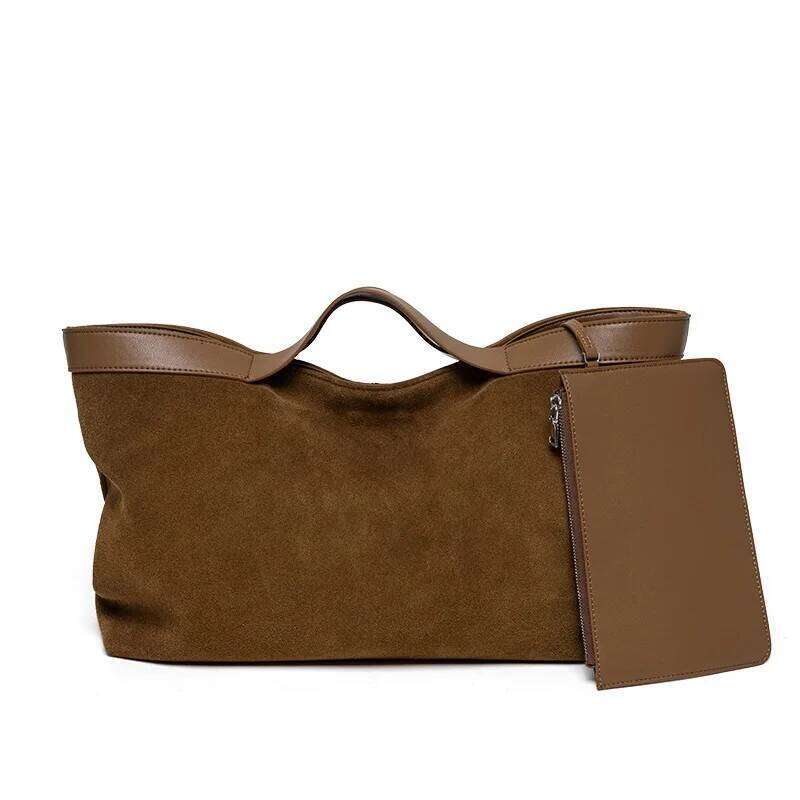 Hot Selling Suede Bag Women's Handbags Leather Tote Bags For Women Luxury Er Large Handbag New In Vintage Commuting Shoulder Crossbody Luxury Bags PIERRELOUES
