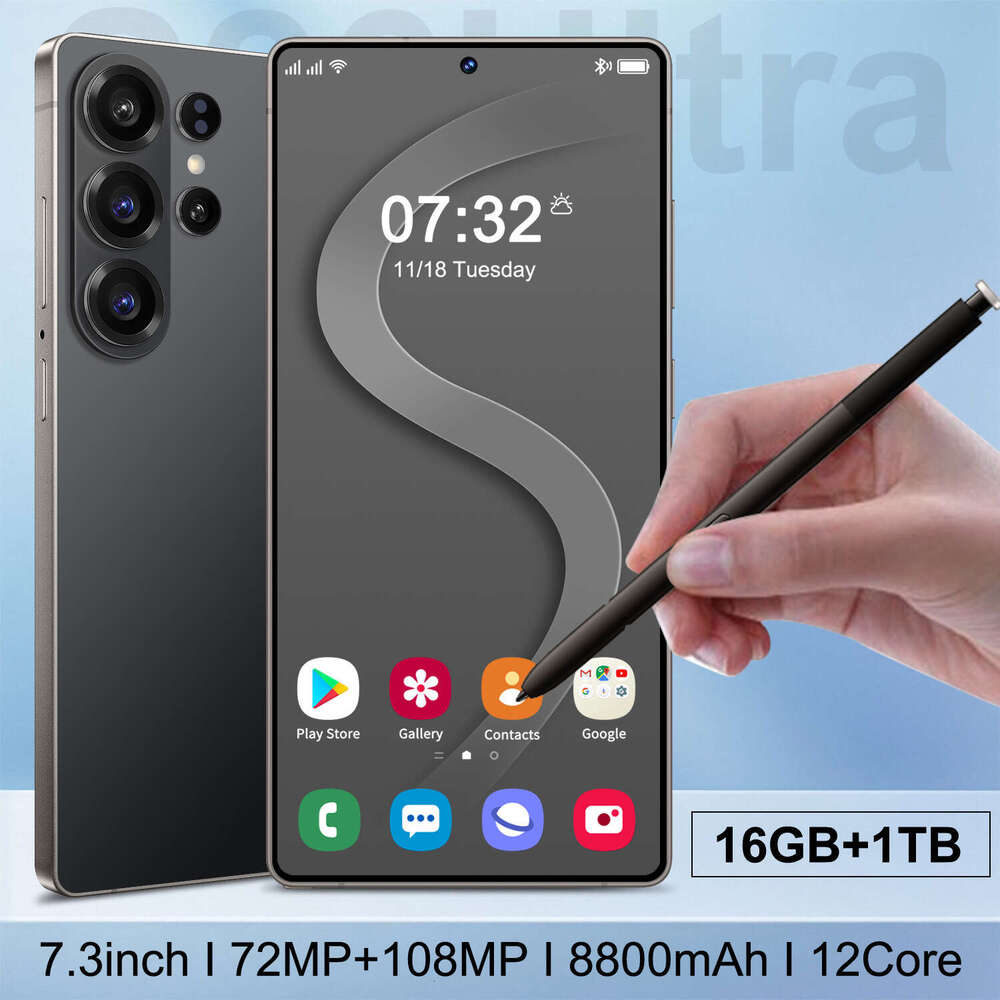 Famous brand hot selling new cross-border S26 Ultra smartphone 16+1TB foreign trade large screen source factory direct sales CKS