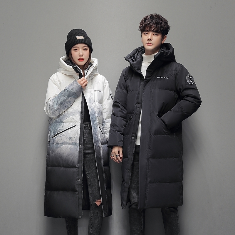 Comfortable Long Style Winter Outdoor Trend Feather Jacket Windproof Breathable Warm and Versatile Down 251205