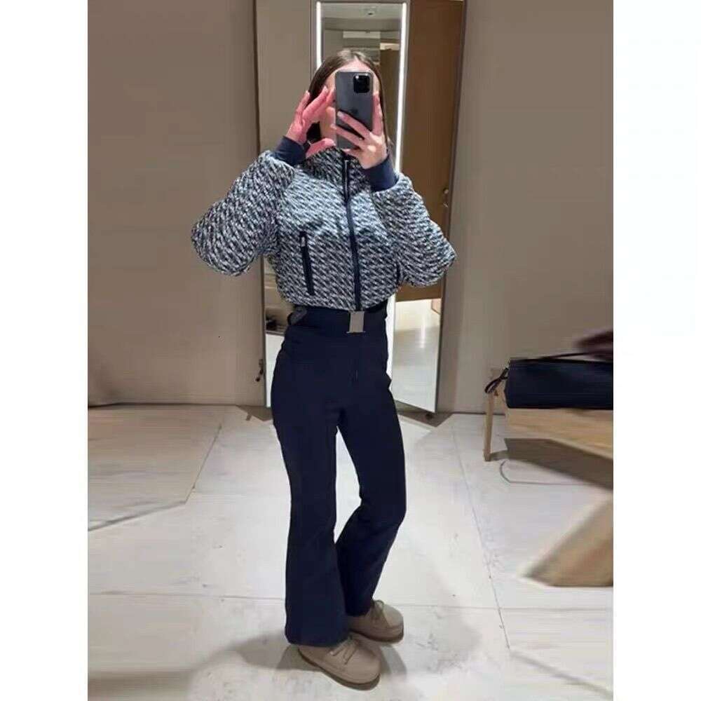European And American Women's Fashion Cross-Border Source 2026 Autumn New Fashionable Warm Hooded Ski Cotton Jacket For Women Winter WKERSIY